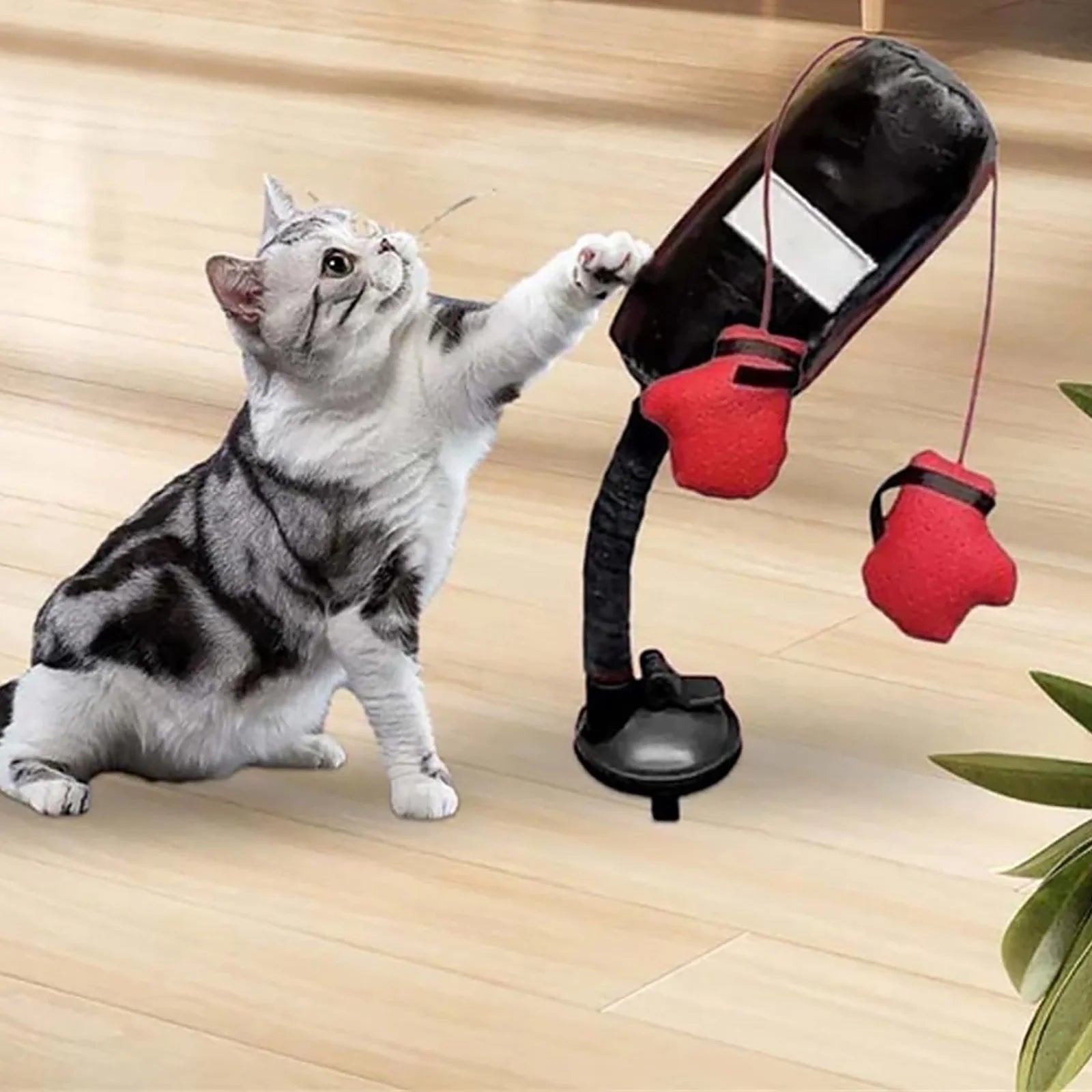 Cat Punching Bag Toy, Interactive Portable Indoor Cats Toys, Cat Boxing Toy, Interactive Cats Toys Punching Bag, Mini Boxing Punching Bag
